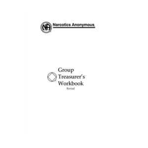 Narcotics Anonymous Group Treasurer's Workbook cover.