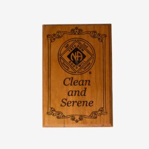 Plaque - Clean and Serene