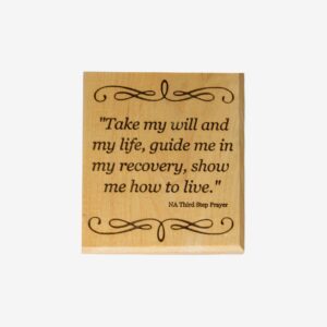 Plaque - Third Step Prayer