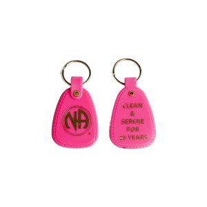Pink 25 Year KeyTag